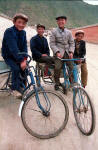 Xiahe rickshaws